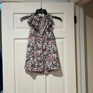 Anthropologie racer back button down